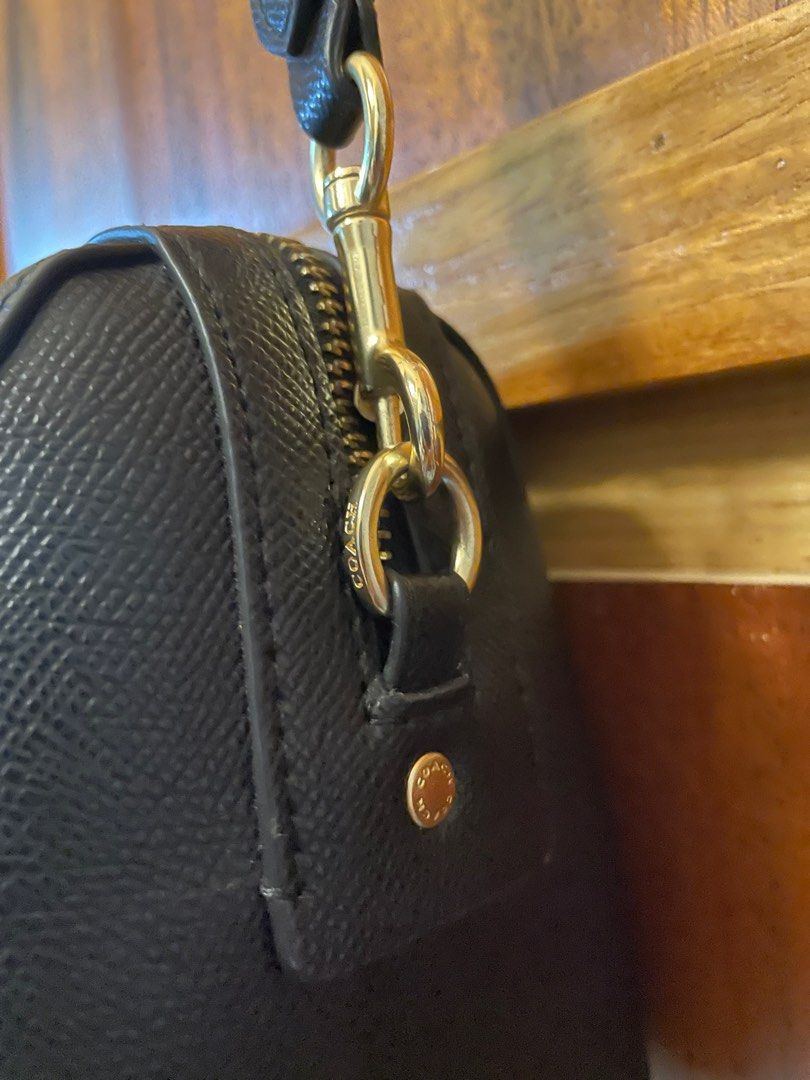 Original coach Rowan Black, Luxury, Bags & Wallets on Carousell