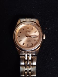 Original Seiko 5 Women's Watch Automatic 21 Jewels 4207-00X0