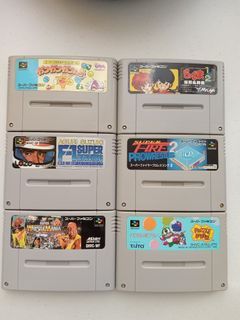 Original Super Famicom games for sale