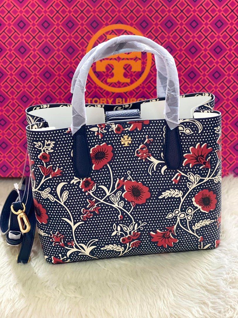  Tory Burch Blake Printed Small Tote 139347 Retro Batik