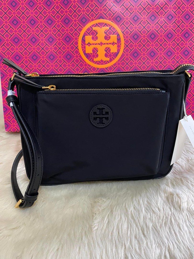 ?ORIGINAL TORY BURCH SWINGPACK BLACK, Luxury, Bags & Wallets on Carousell