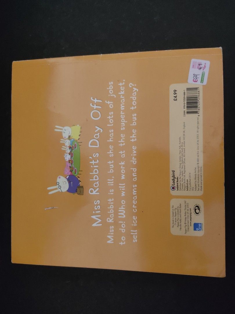 Peppa Pig: Miss Rabbit's Day Off, Hobbies & Toys, Books & Magazines ...