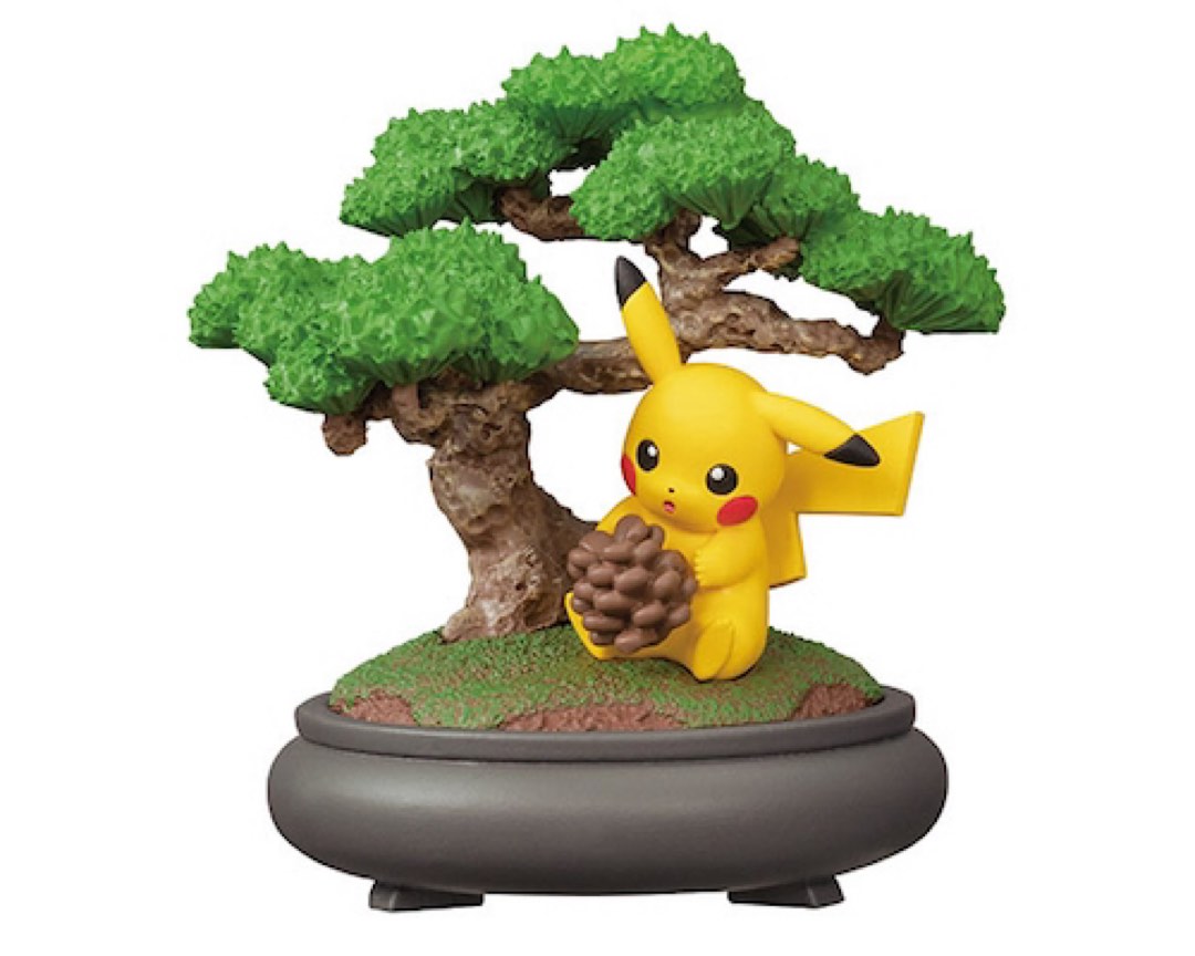 Pikachu Bonsai Figure Pokemon Rement Figure TCG Collection Kuji Box Hobbies Toys Toys