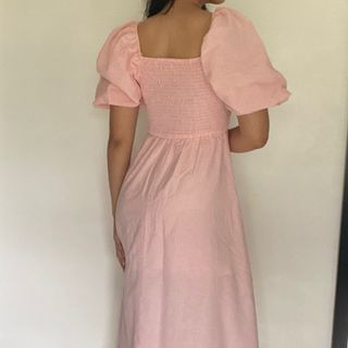 Pink Puffy Dress