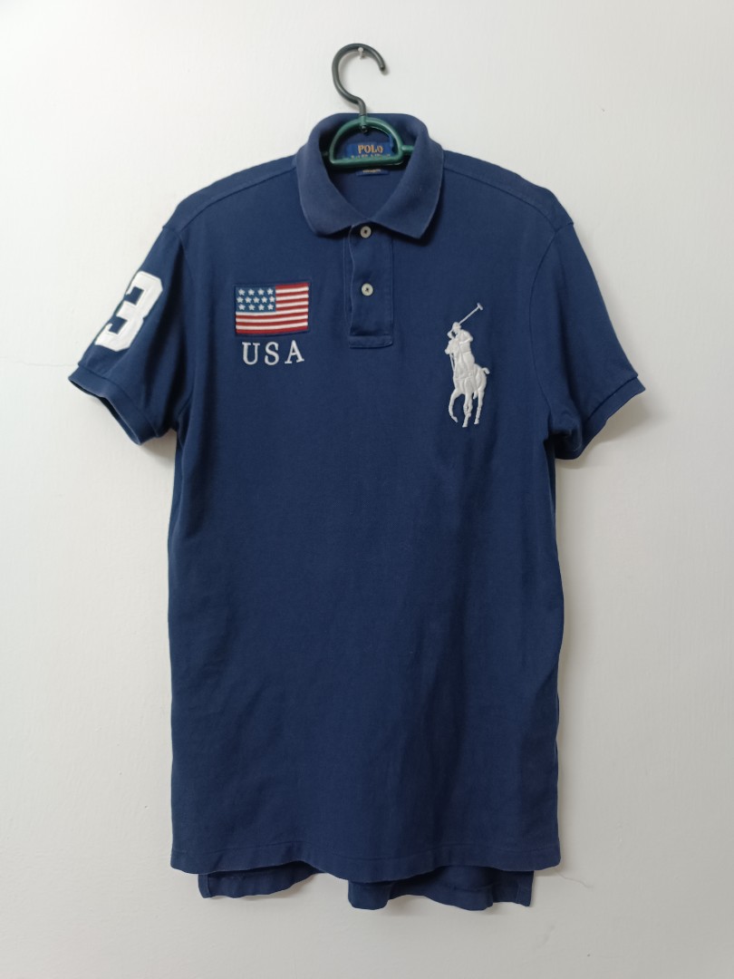 Polo Ralph Lauren USA, Men's Fashion, Tops & Sets, Tshirts & Polo Shirts on  Carousell