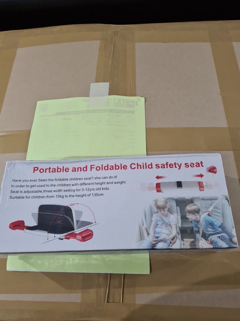Saashi Portable Child Safety Car Seat