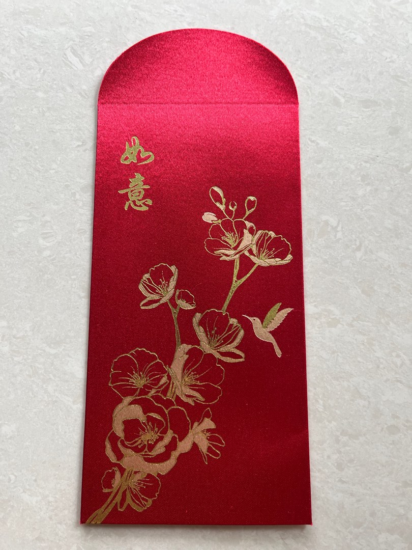Raffles Hotel Red Packets Silk, Hobbies & Toys, Stationery & Craft ...