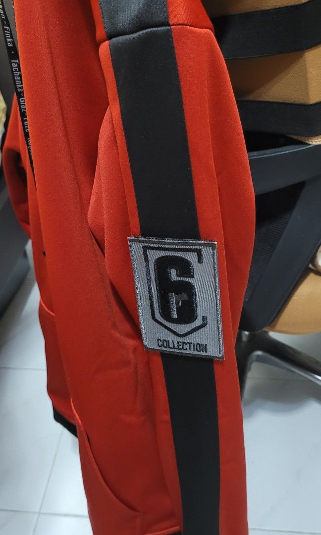 Rainbow Six Siege Spetsnaz Operator Hoodie Red Male S size