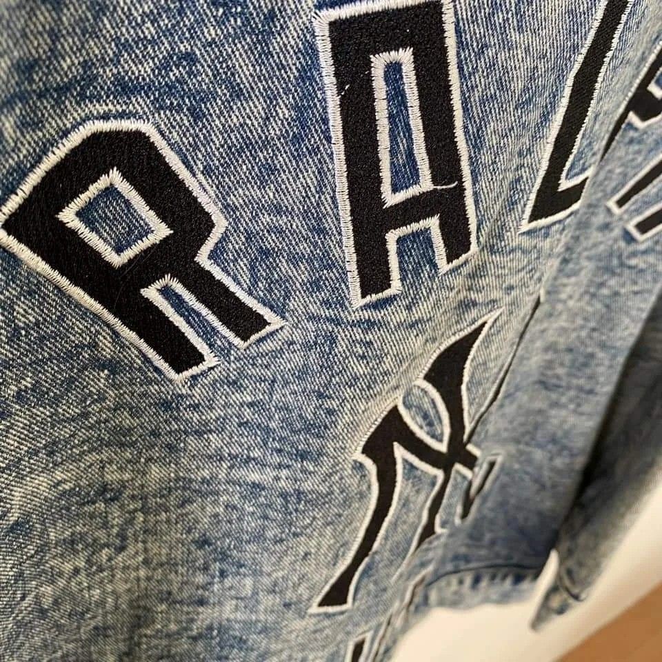 RALPH LAUREN x New York Yankees Denim Jacket, Men's Fashion, Coats, Jackets and Outerwear on