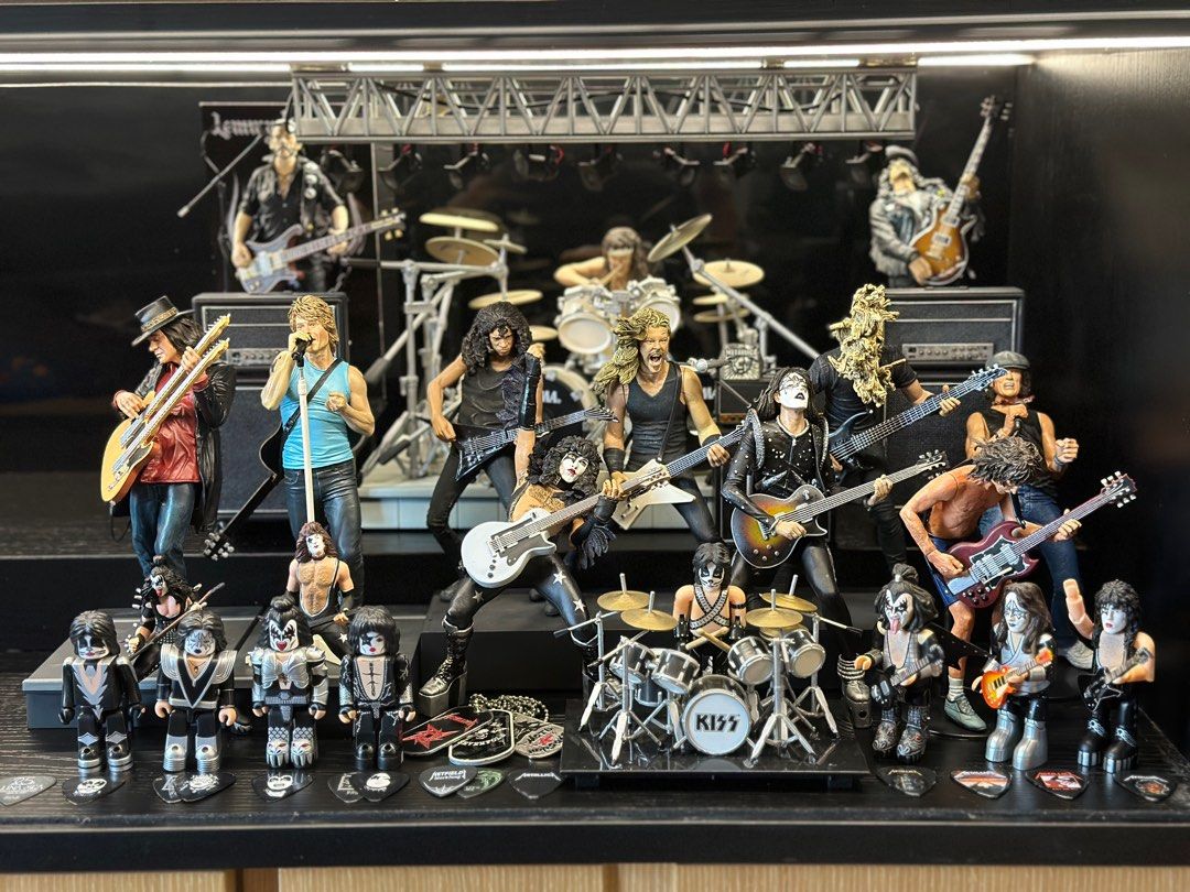 Rocker Figure Collect, Rock , Heavy Metal Music ｜ 搖滾擺設玩具大