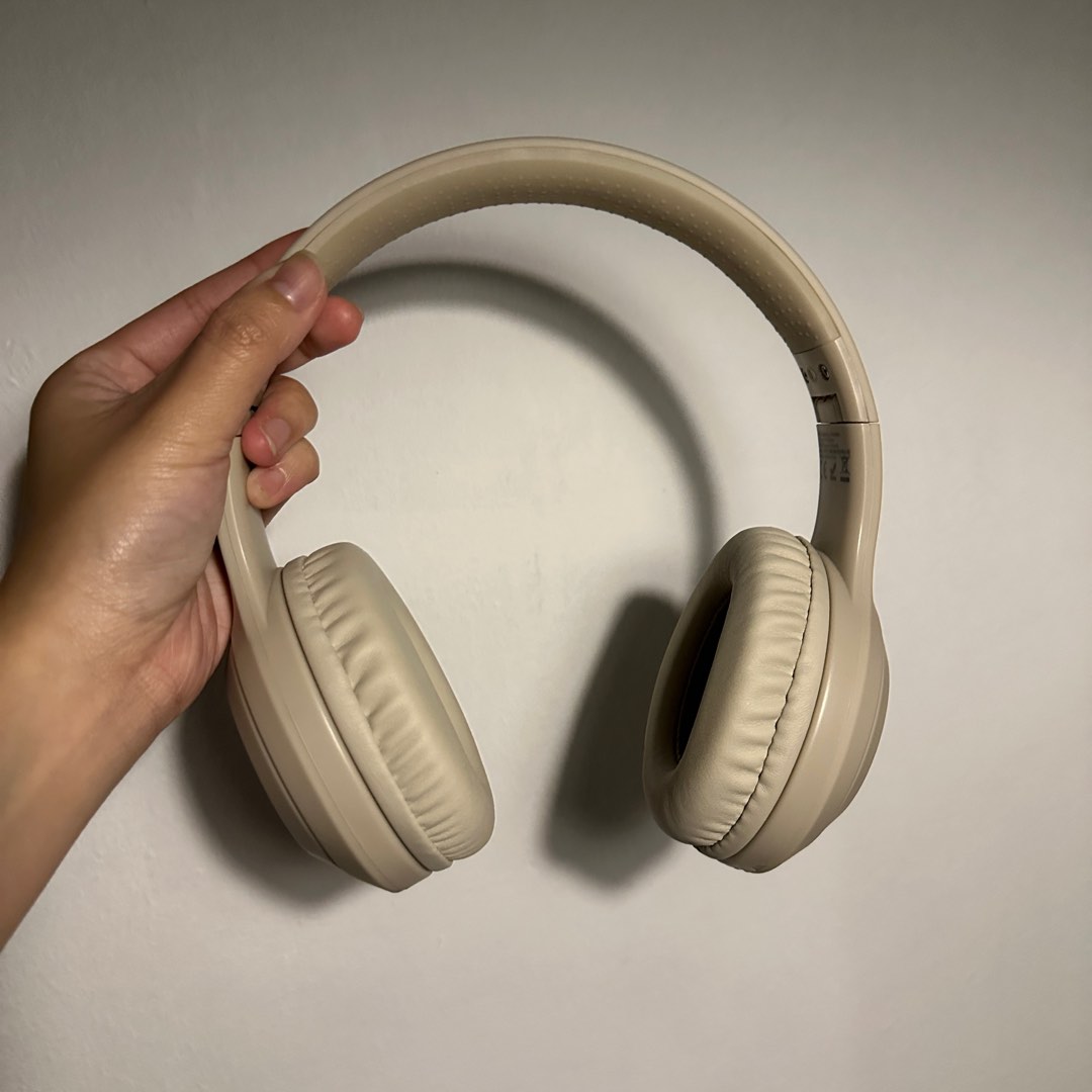 Rockspace Beige Headphones, Audio, Headphones & Headsets on Carousell