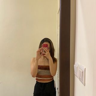 Ruched Tube Top
