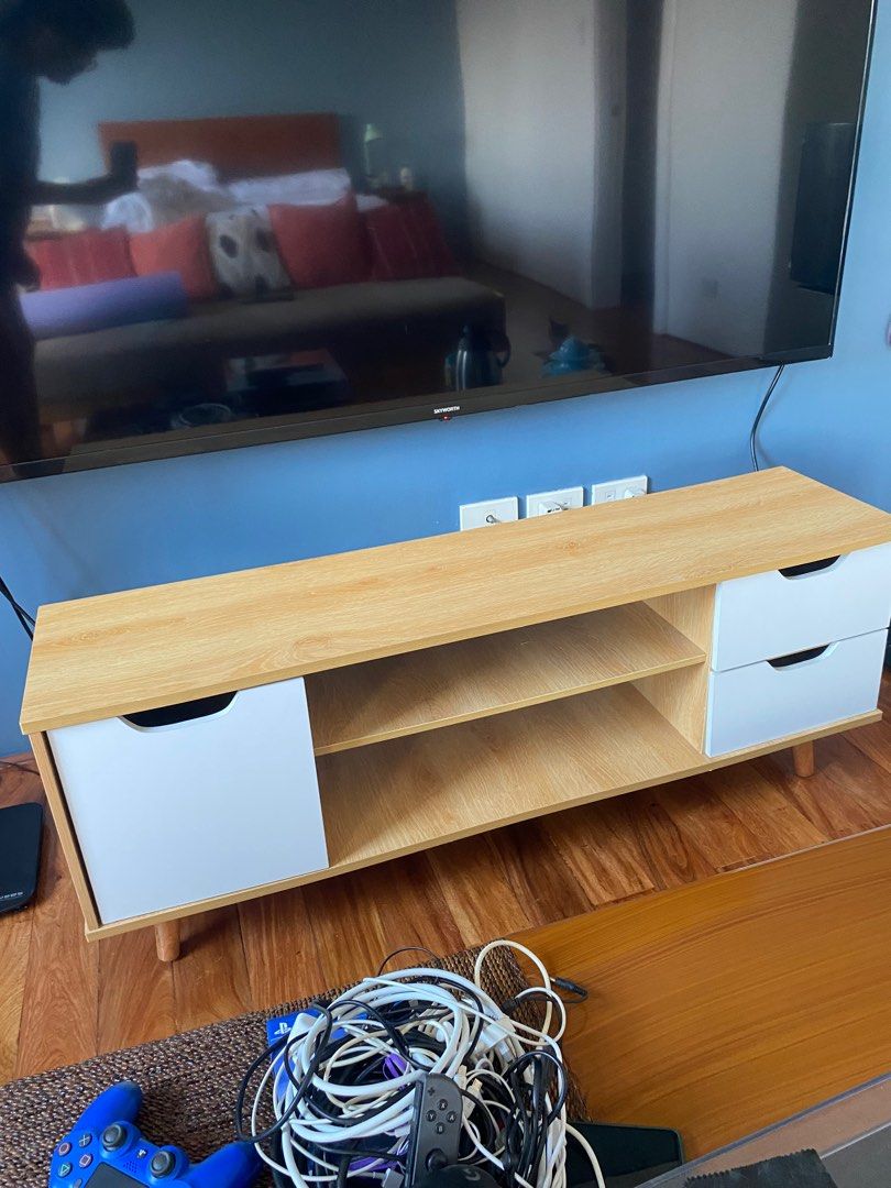 RUSH tv rack, used, Furniture & Home Living, Furniture, TV Consoles on ...