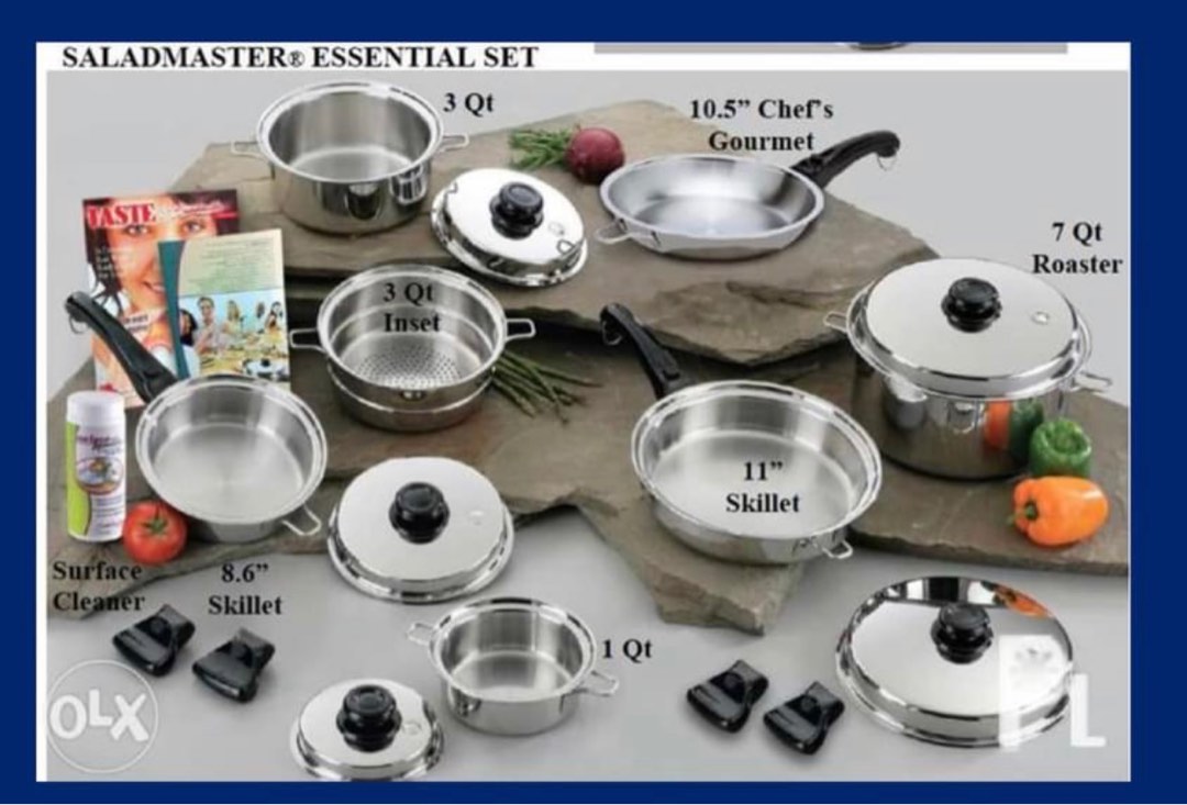 SALADMASTER ESSENTIAL SET BRAND NEW, Furniture & Home Living