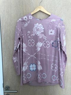 Satin Tunik Lavender
