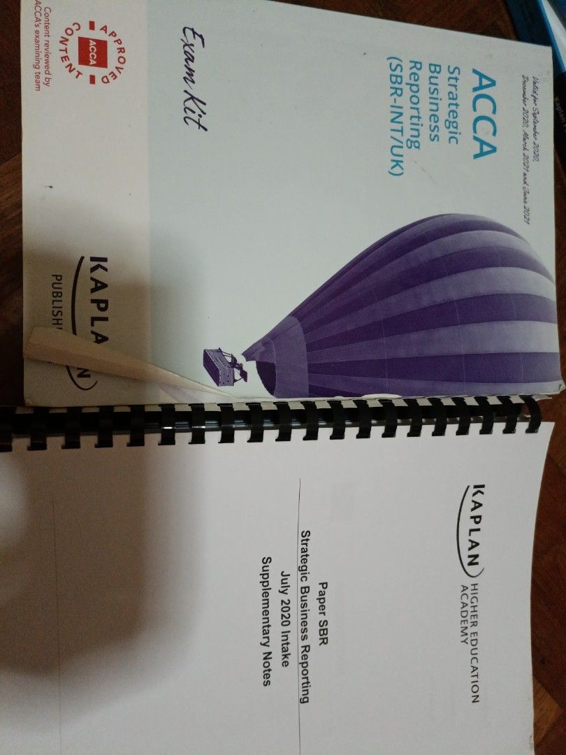SBR books for ACCA exams, Hobbies & Toys, Books & Magazines, Textbooks on Carousell
