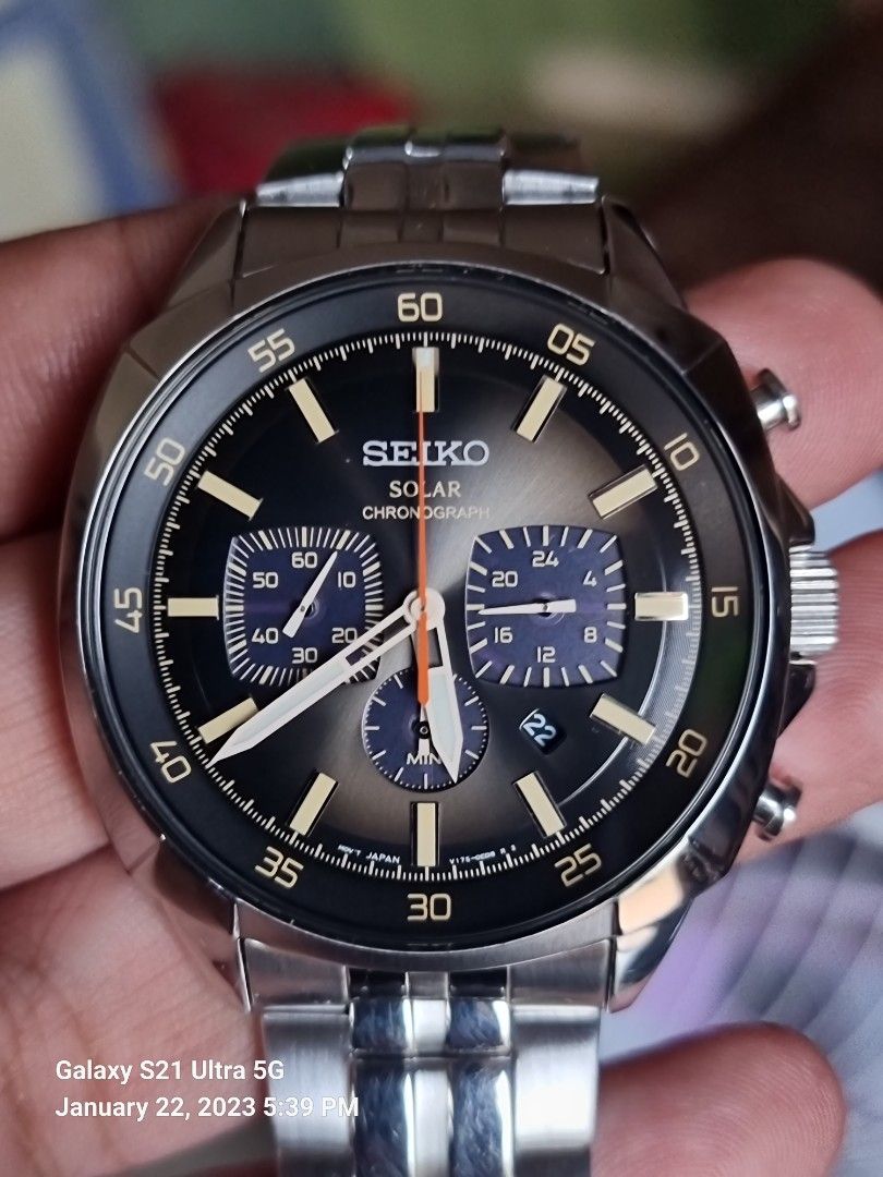 Seiko Recraft SOLAR SSC 511, Men's Fashion, Watches & Accessories, Watches  on Carousell
