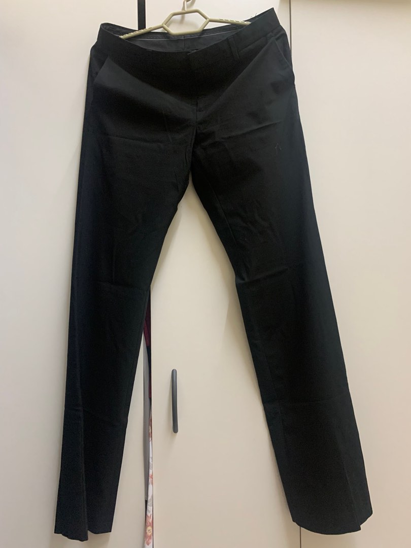 Seluar slack sale hitam slim fit