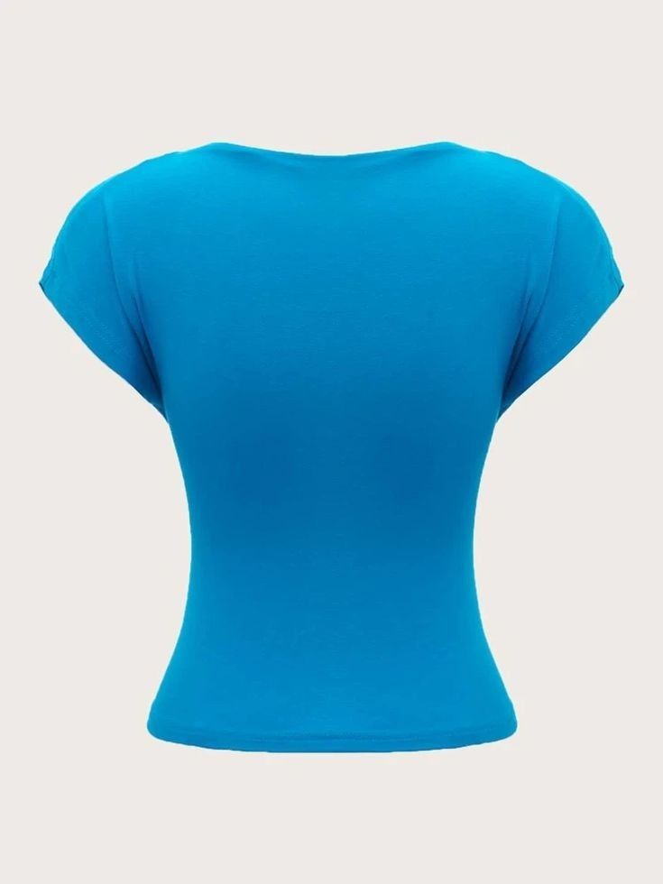 Backless top store shein