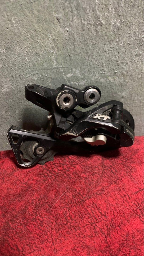 Shimano Deore XT RD M781 10 Speed Rear Derailleur Sports Equipment Bicycles Parts Bicycles on Carousell