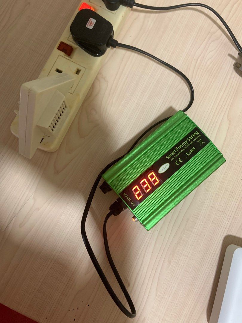 Smart power energy saving device save electricity bill, TV & Home