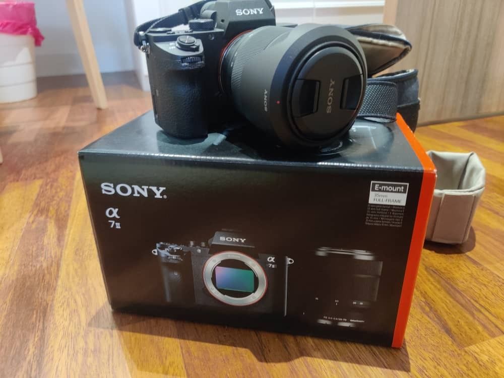 Sony Alpha A7 Ii A7M2 Mark 2 Mirrorless Digital Camera With Fe 28-70Mm  F/3.5-5.6 Oss Lens, Photography, Cameras On Carousell