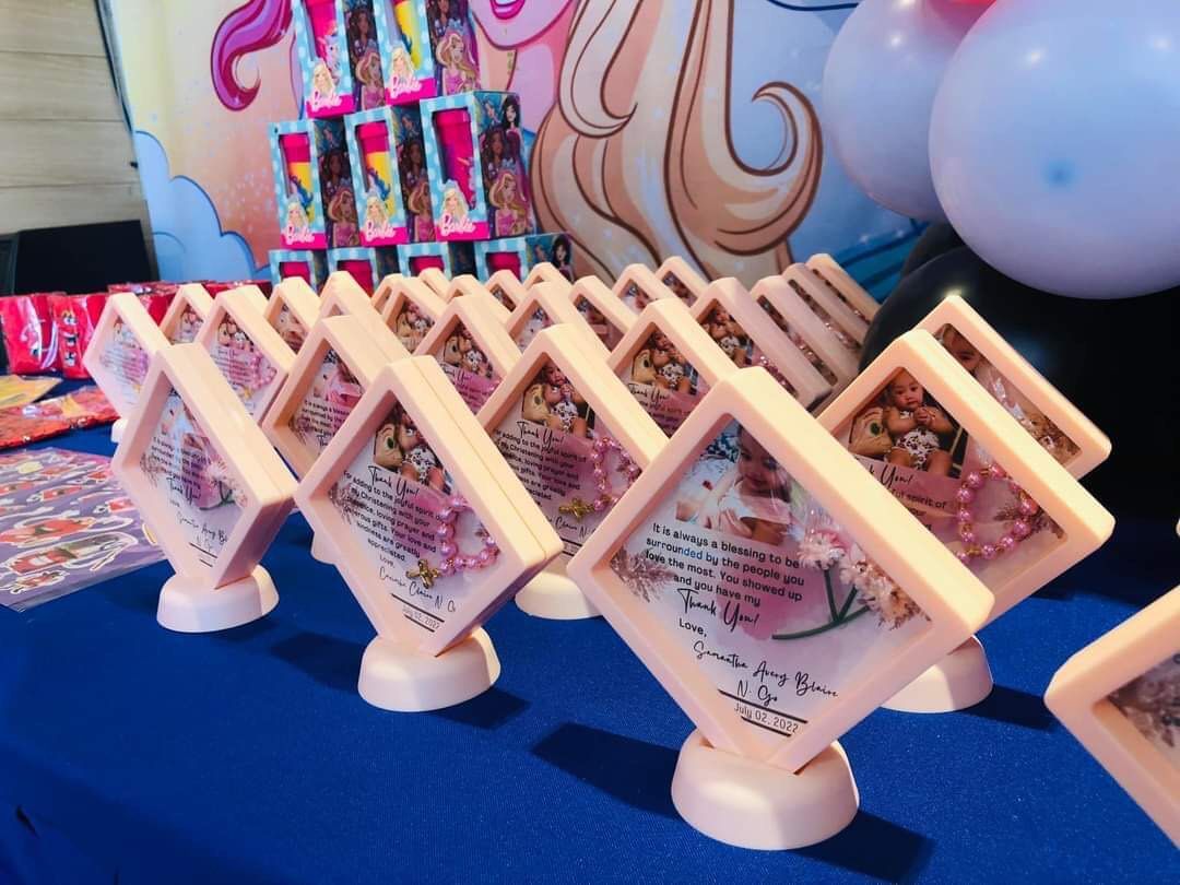Diy 2025 christening souvenir