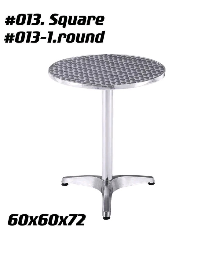 Stainless steel outdoor table, Furniture & Home Living, Outdoor