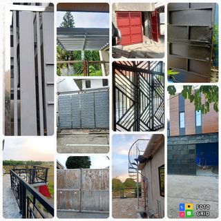 Steel grills fabrication steel gates railings fence and  steel doors