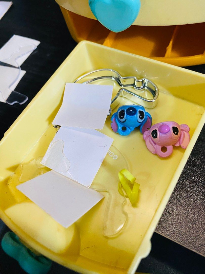 Stitch and angel Bracelet organizer, Hobbies & Toys, Toys & Games on