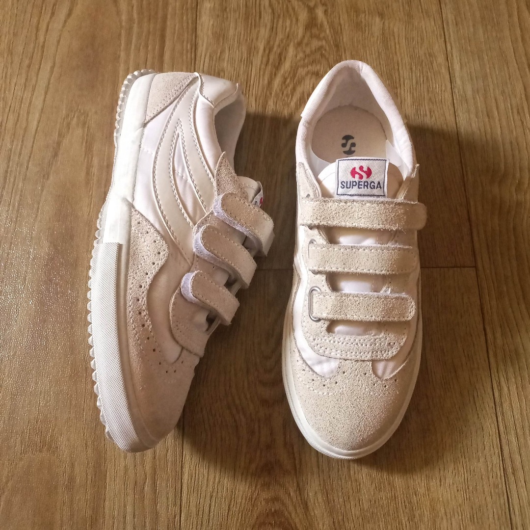 Superga velcro deals sneakers