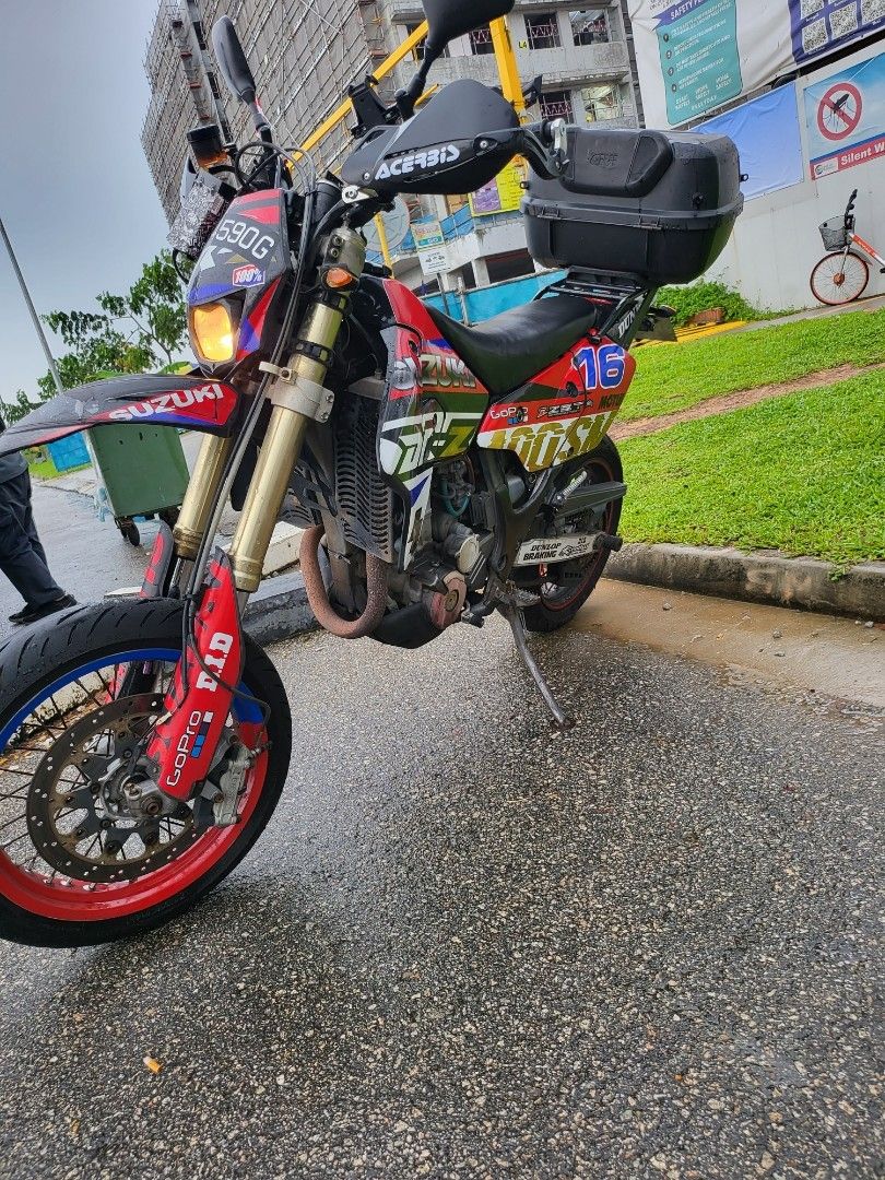 suzuki drz scrambler