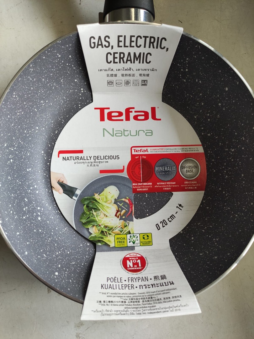 Tefal Natura Frypan 20cm, Furniture & Home Living, Kitchenware