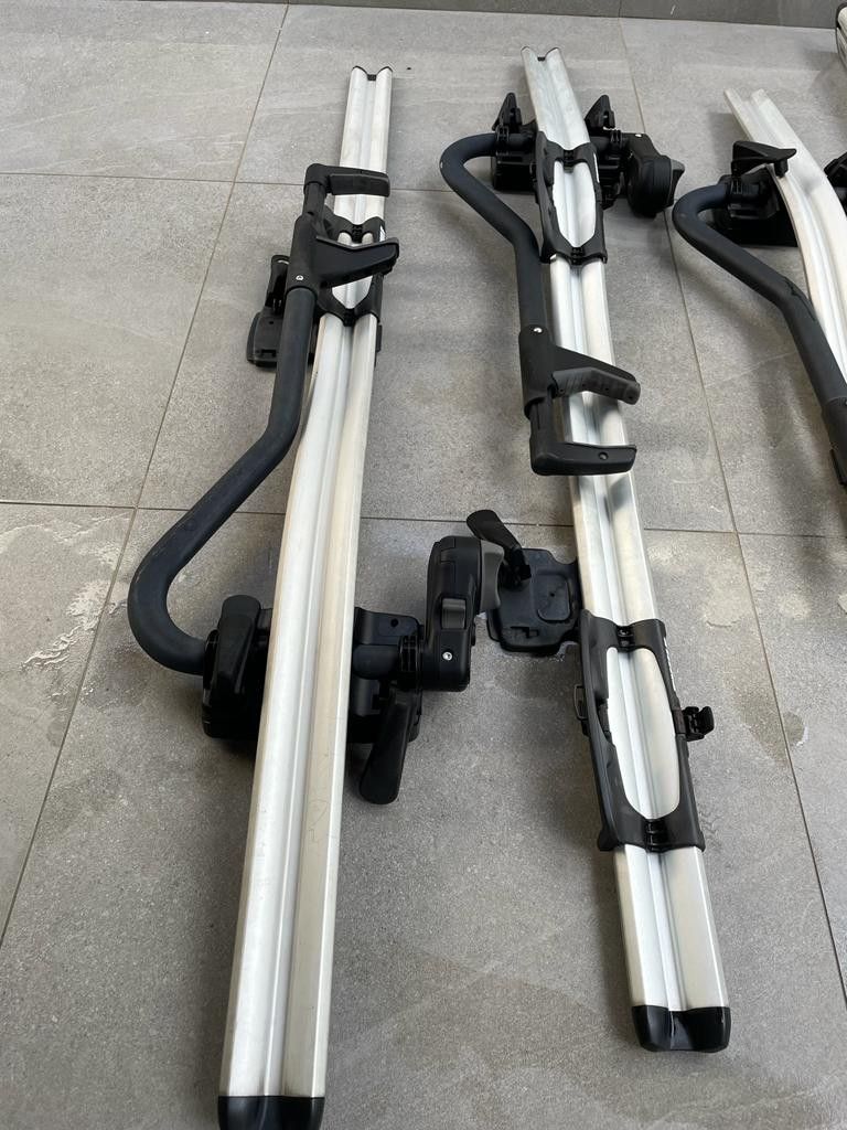 Thule roof Rack and Proride bike rack, Car Accessories, Accessories on