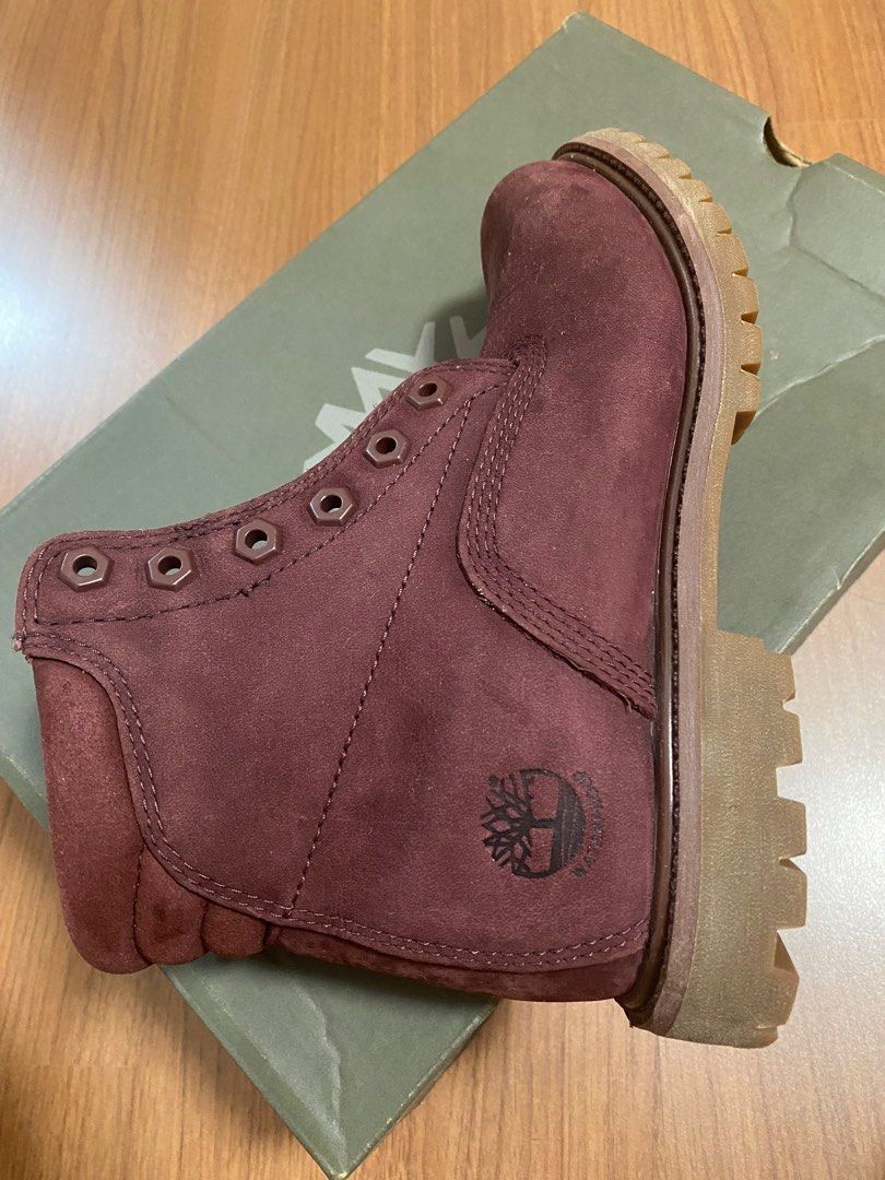 Timberland maroon boots top