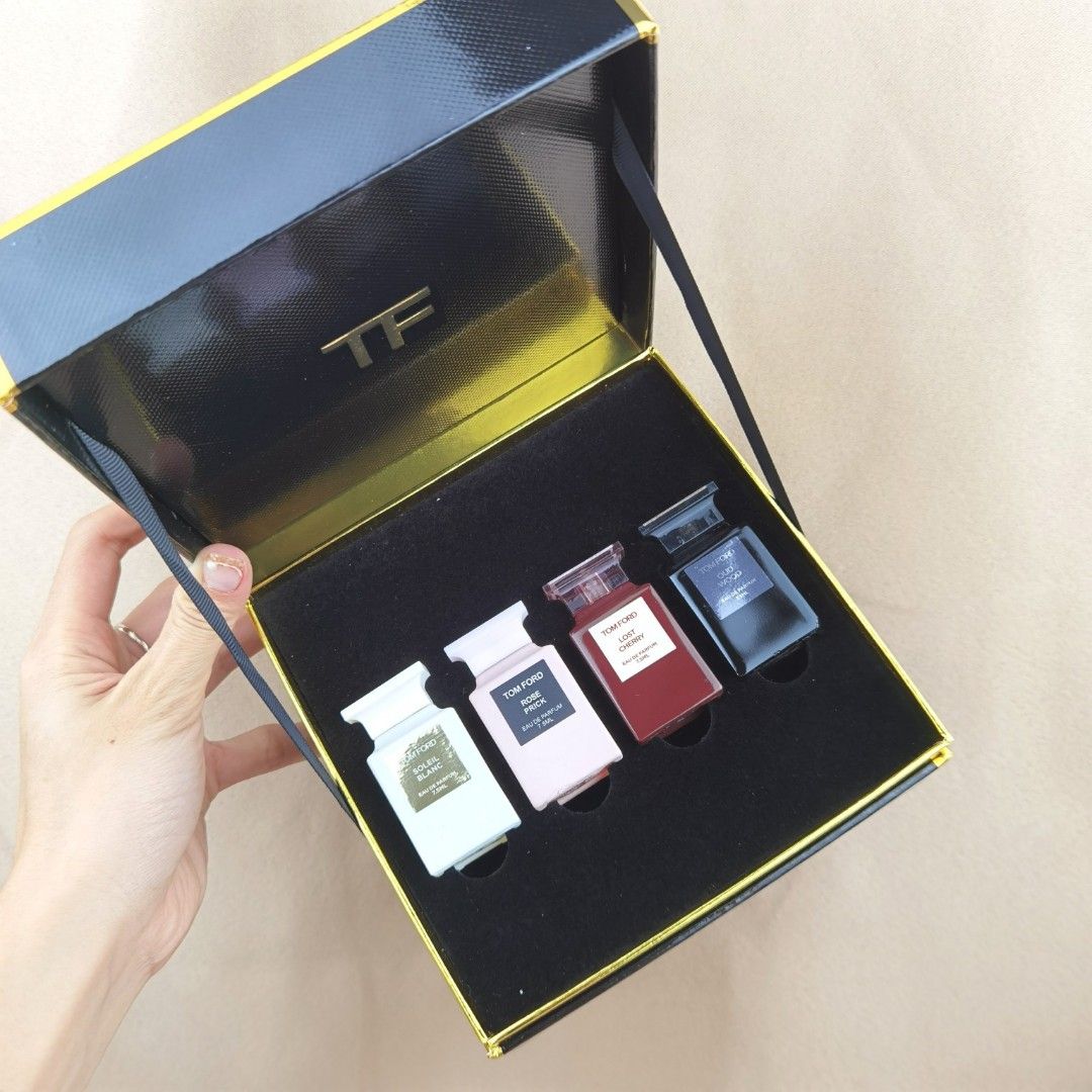 TOM FORD 4 IN 1 SET MINI TRAVEL PERFUME, Beauty & Personal Care
