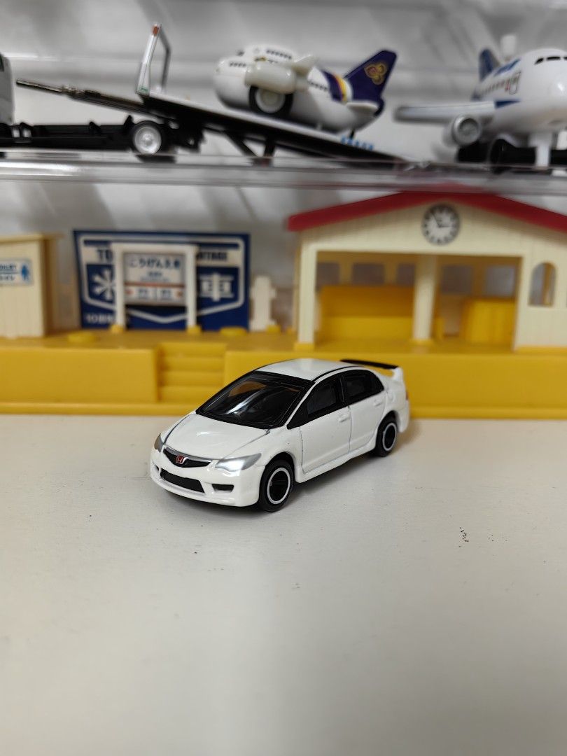 Takara Tomy Tomica No 54 Honda Civic Type R FD2R and Tomica Limited Hobbies Toys Toys Games on Carousell