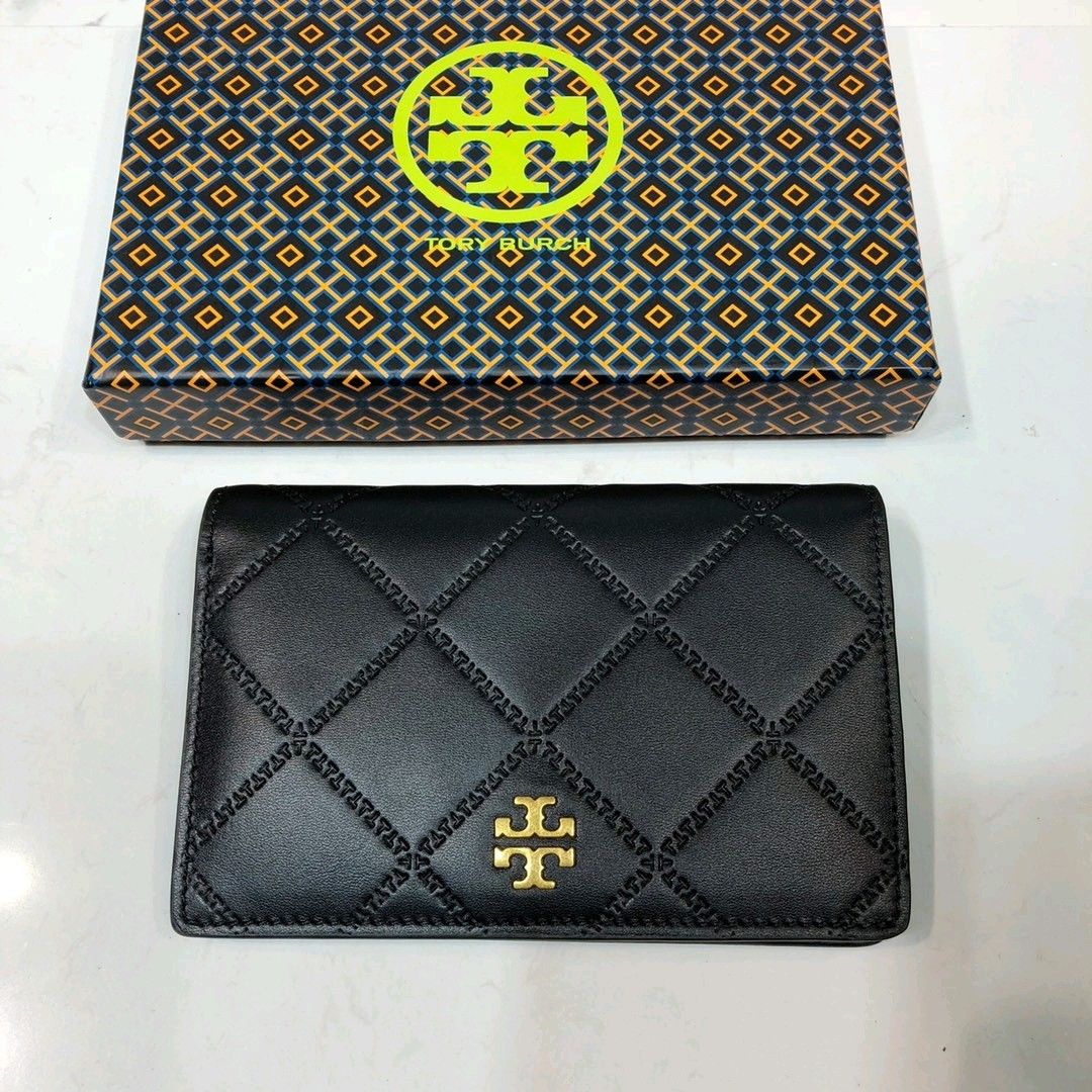 Tory burch georgia slim wallet outlet