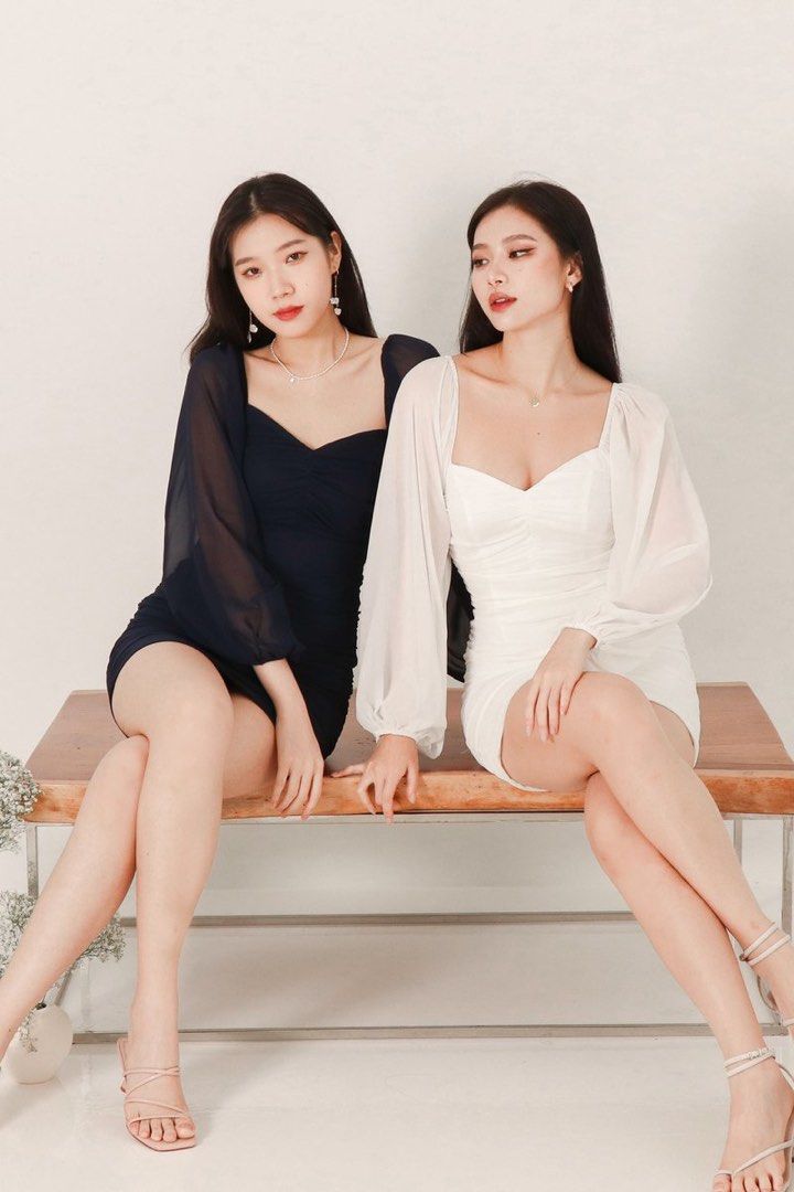 Sandro navy dress cheap