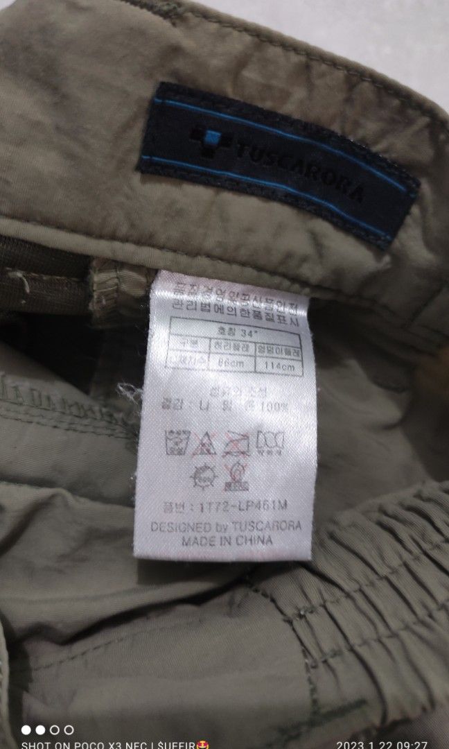 Tuscarora pant, Men's Fashion, Bottoms, Trousers on Carousell