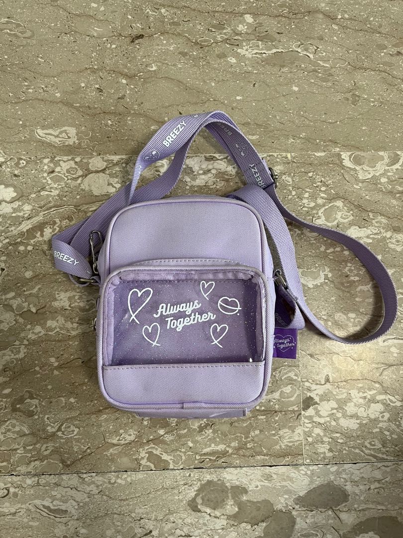 Twice x Kakao Friends Apeach AntiTheft Crossbody Bag, Hobbies & Toys