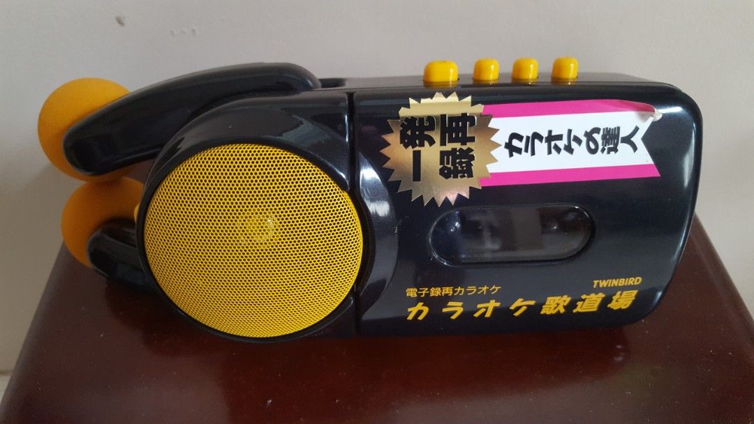 Twinbird Portable Cassette Karaoke Player, Audio, Portable Music