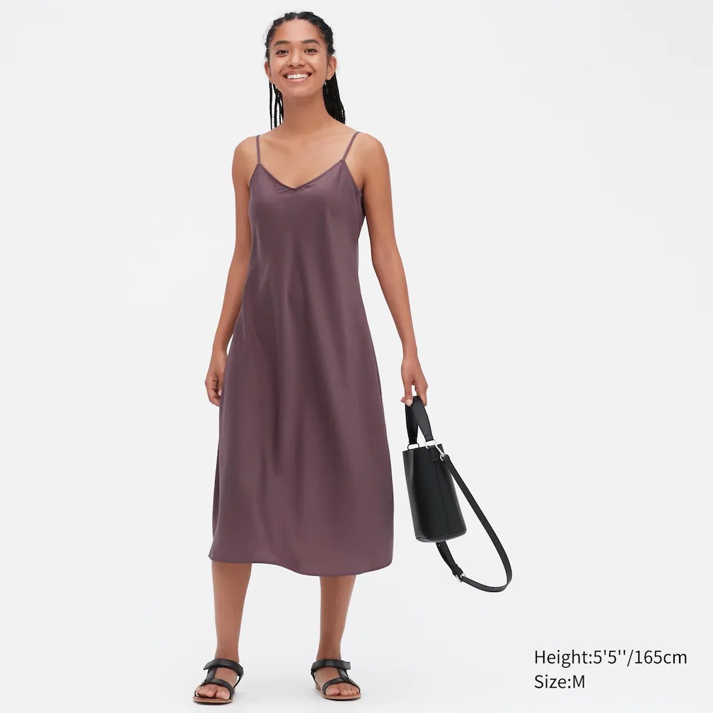 Uniqlo slip dress top