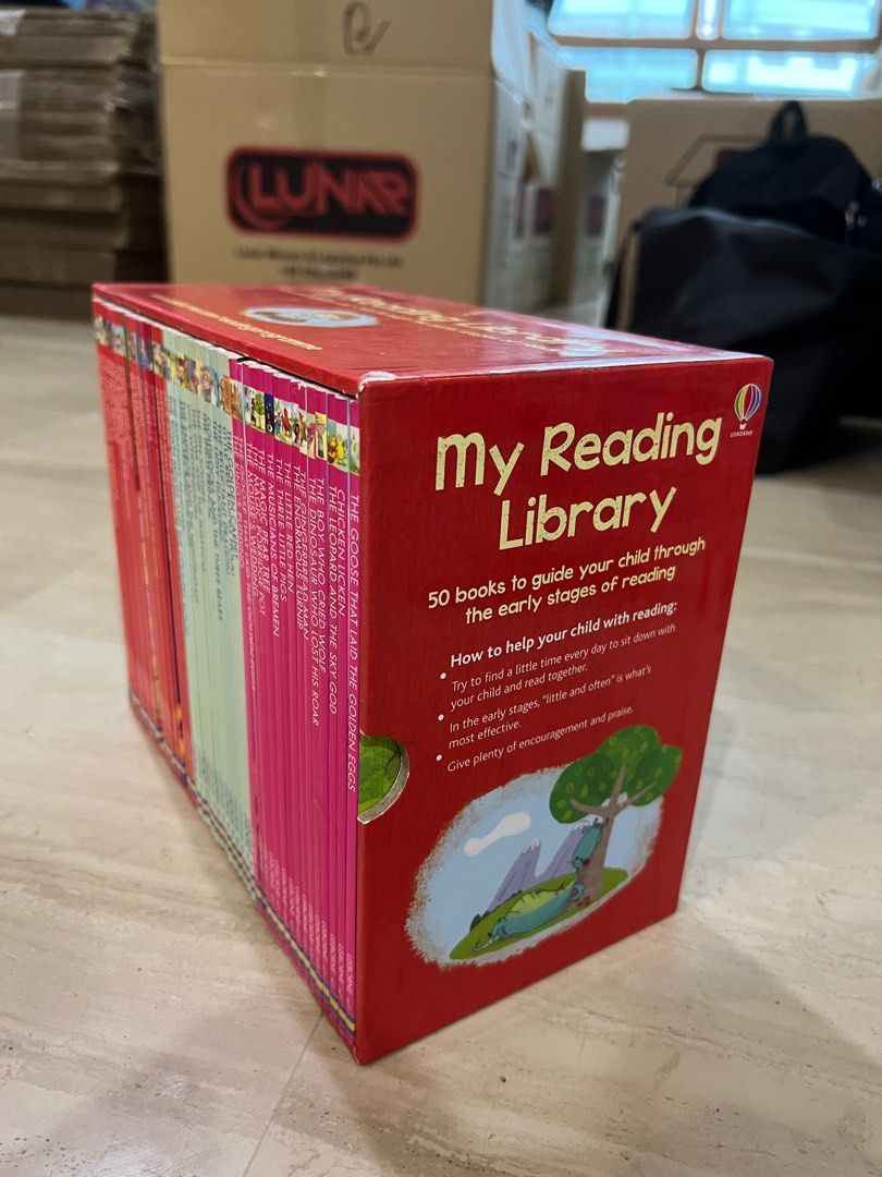 USborne my reading library, Hobbies & Toys, Books & Magazines, Children ...