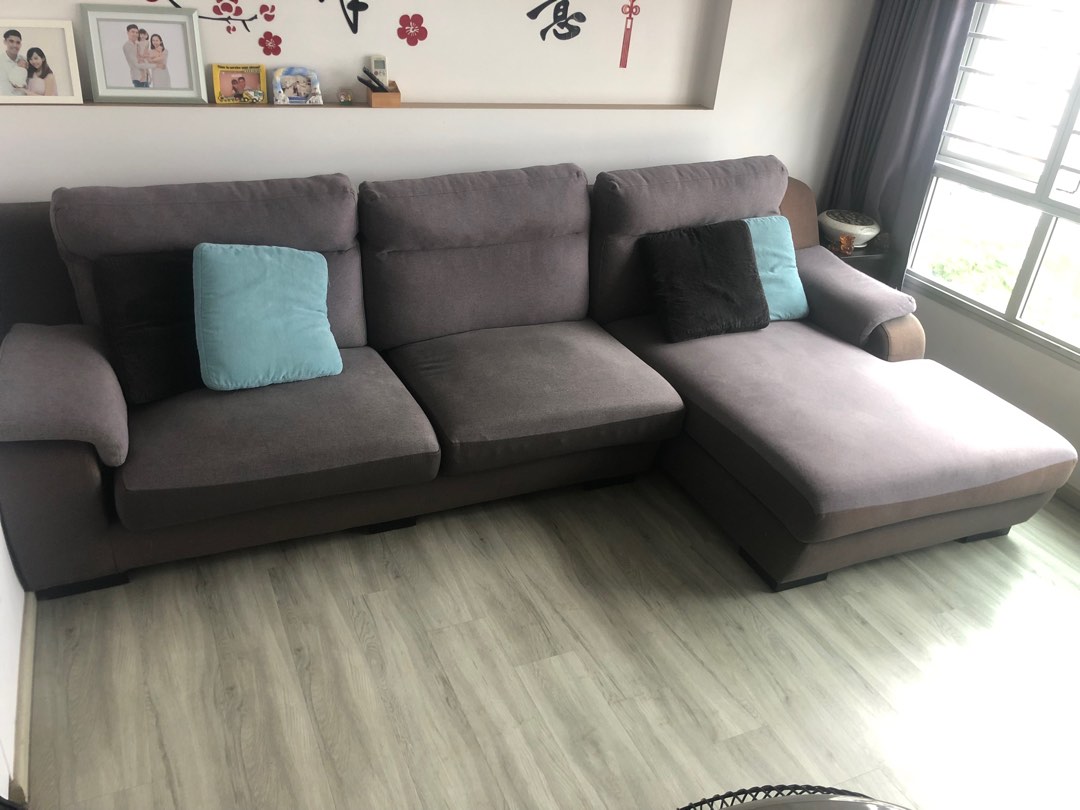 Used sofa set, Furniture & Home Living, Furniture, Sofas on Carousell