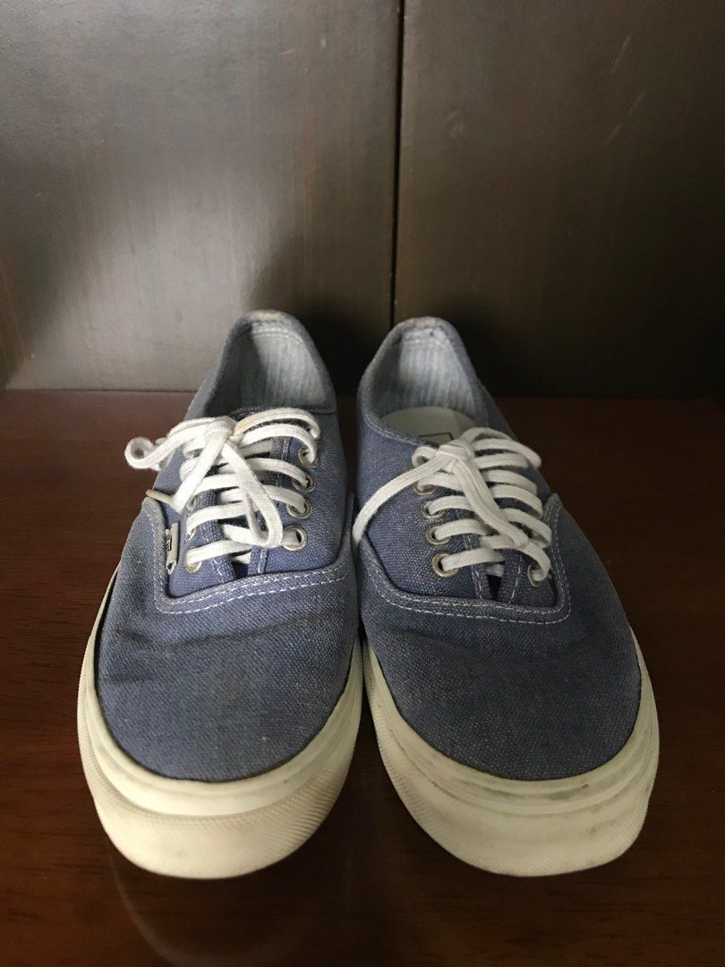 Vans hot sale denim sneakers