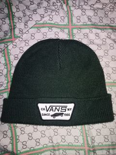VANS OLIVE GREEN BEANIE