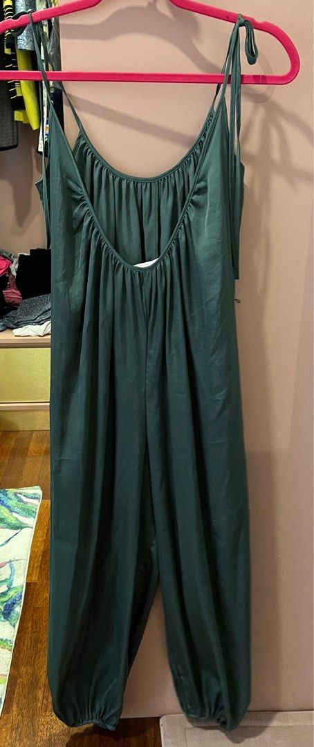 Victoria secret satin jumpsuit cheap
