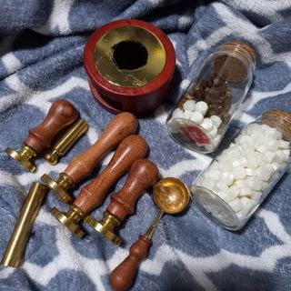 Wax seal stamp set