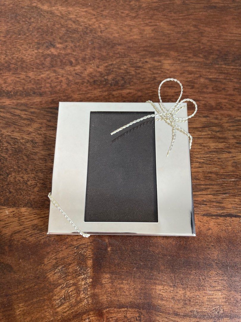 Wedgewood Vera Wang Love Knots Photo Frame Mini, Furniture & Home